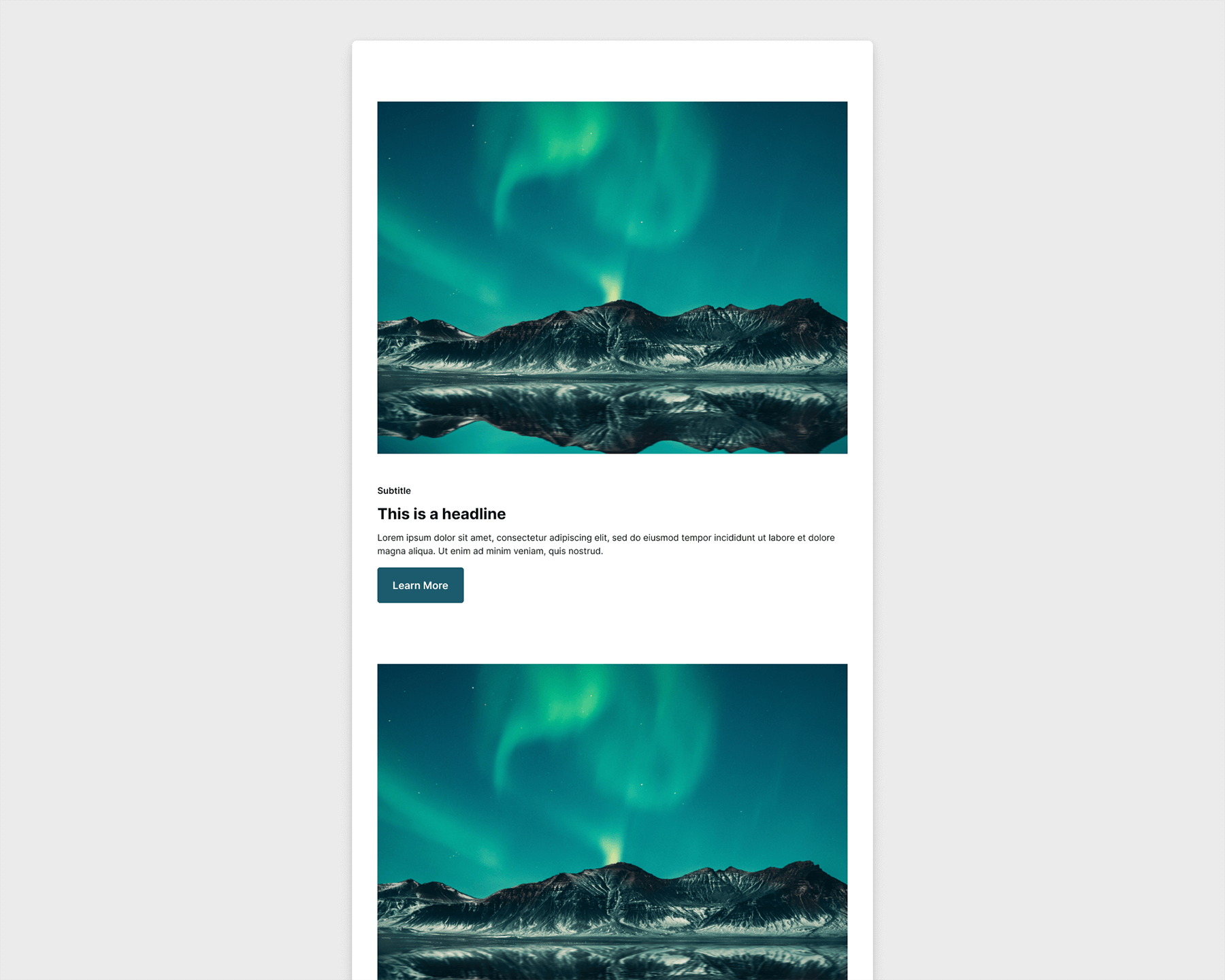Responsive Layout - screen-sm
