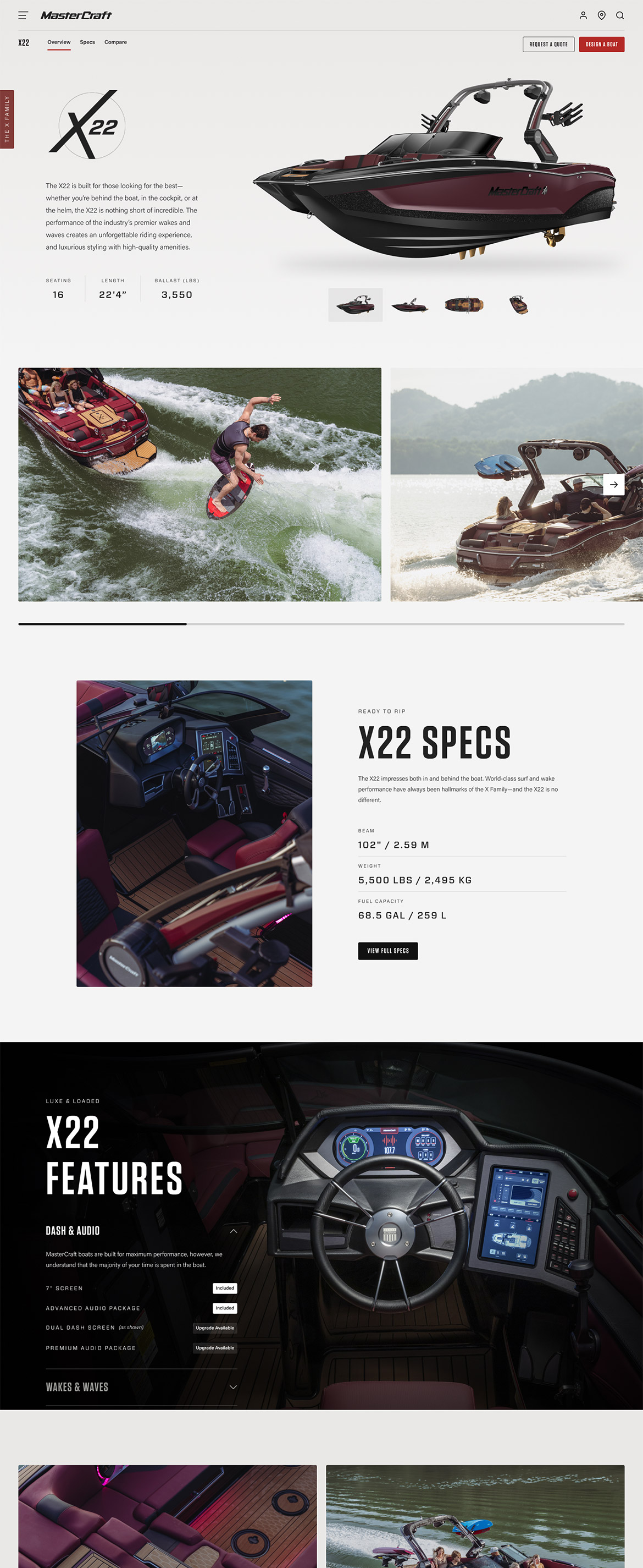 Boat Detail Page